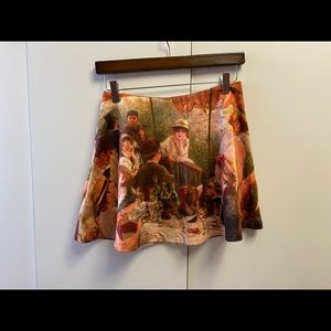 Renoir painting skirt